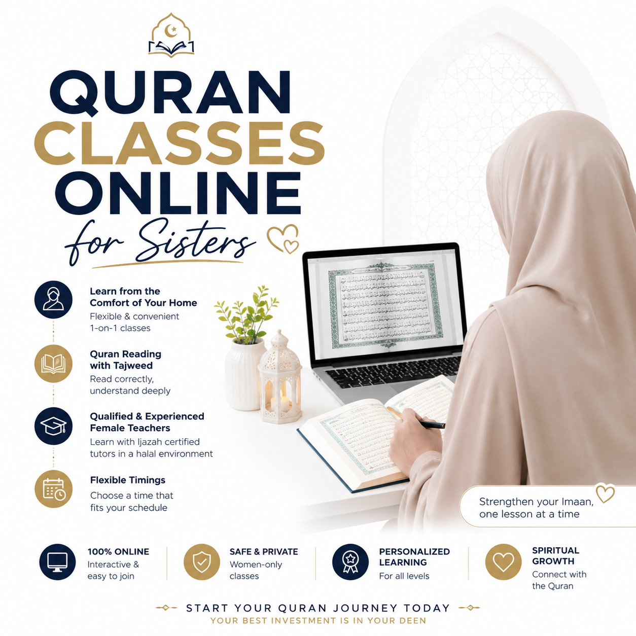 Quran Classes Online for Sisters